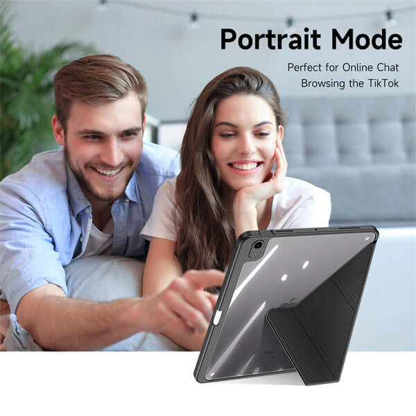 iPad Air 11 / Air 5 / Air 4 Smart Flip Multi Stand Case with Pencil Holder
