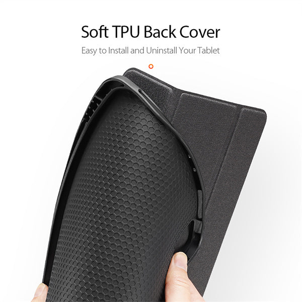 iPad Air 13 2024/2025 Flip Trifold Stand Case Cover with Pencil Holder