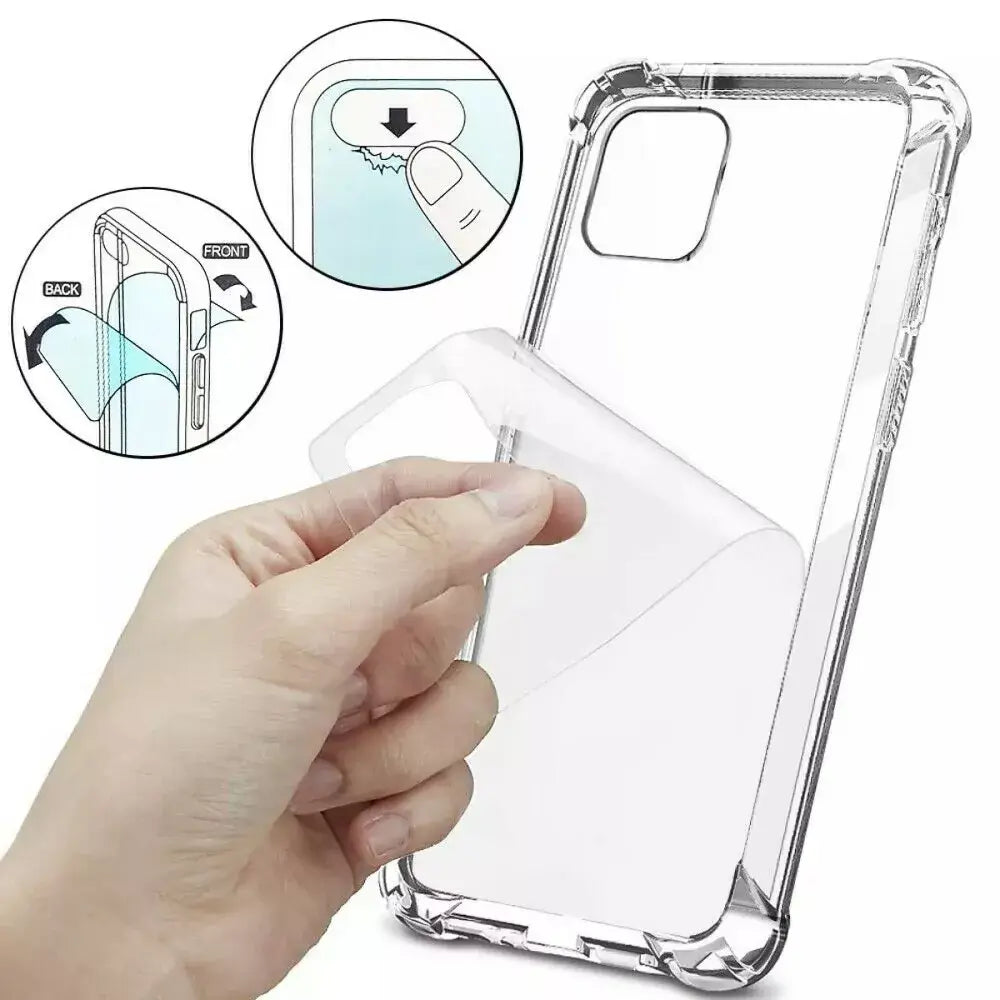 iPhone 11 Pro 5.8" TPU Clear Back Case