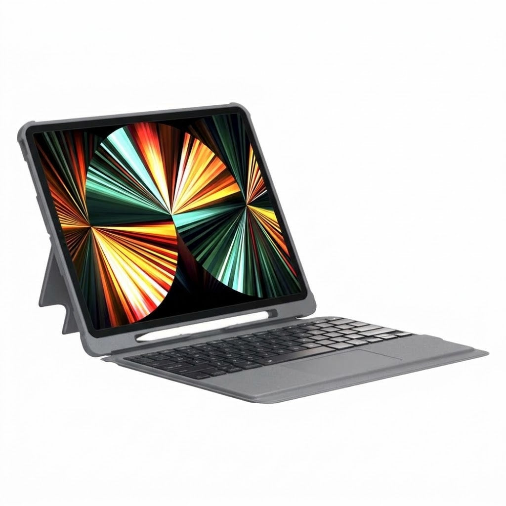 iPad Pro 13 2024 2025 Adjustable stand case keyboard with Trackpad
