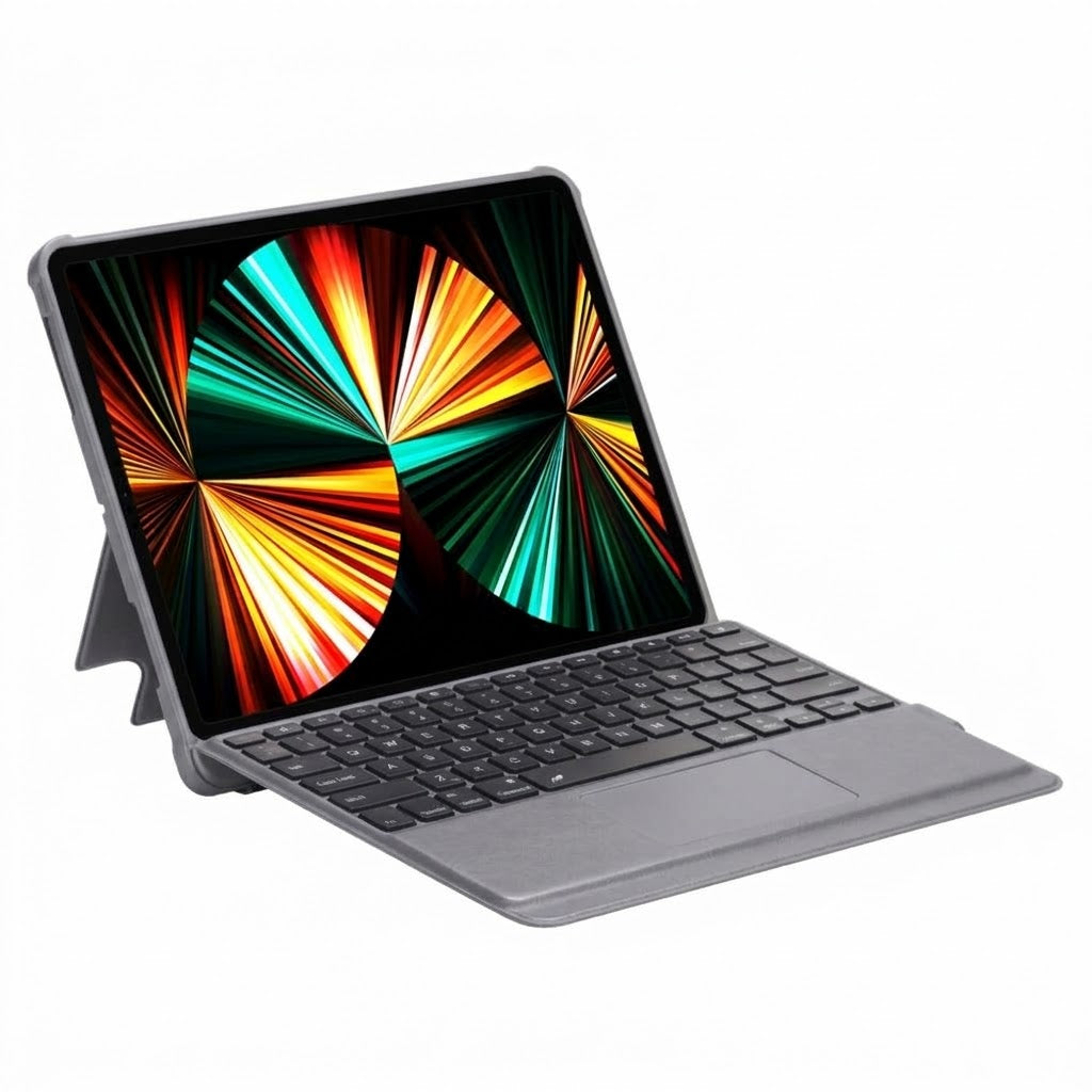 iPad Pro 13 2024 2025 Adjustable stand case keyboard with Trackpad