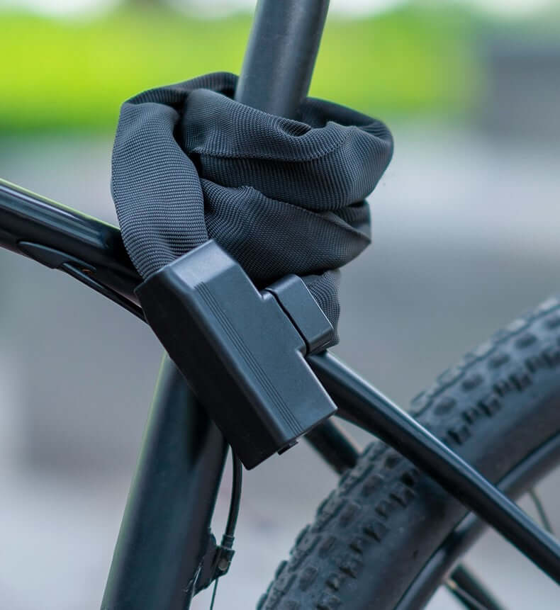 Bike Chain Lock Thick Security Bicycle Anti-Theft Lock with 3 Keys