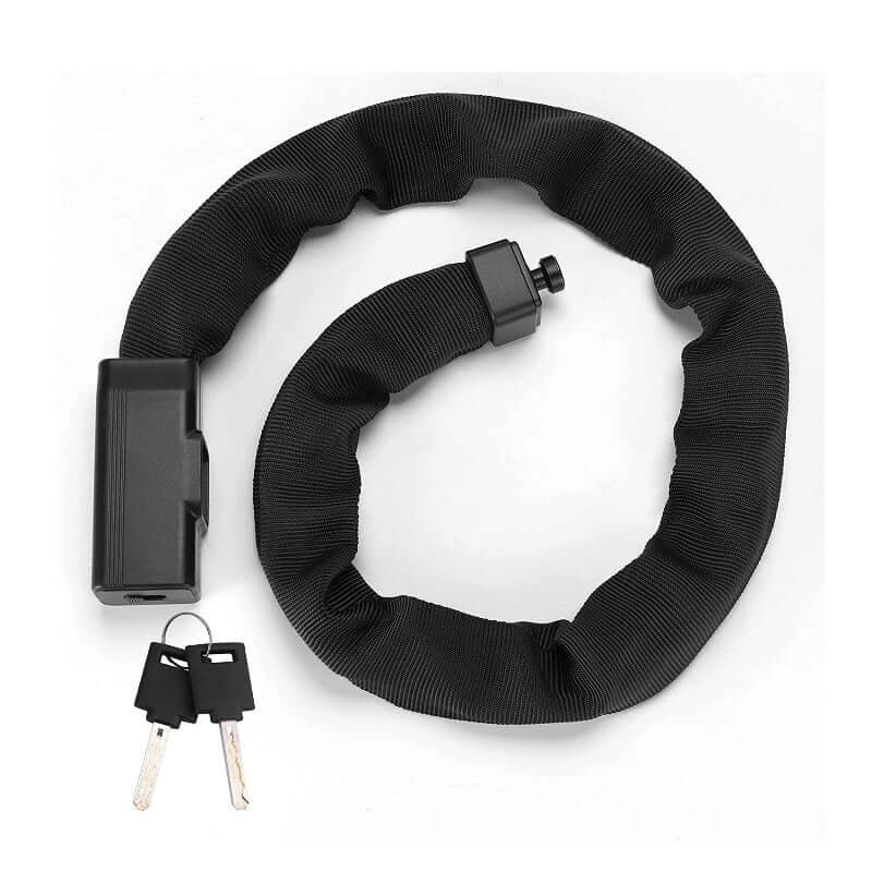 Bike Chain Lock Thick Security Bicycle Anti-Theft Lock with 3 Keys