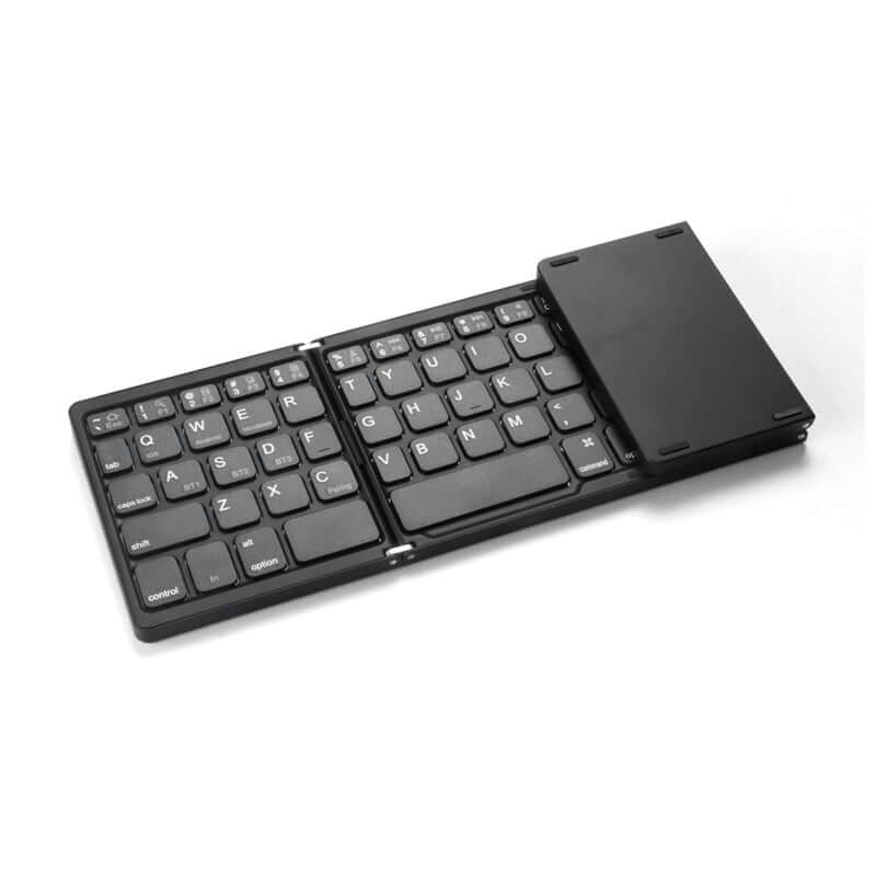 Mini 3 Layer Folding Wireless Bluetooth keyboard compatible with IOS Android Windows