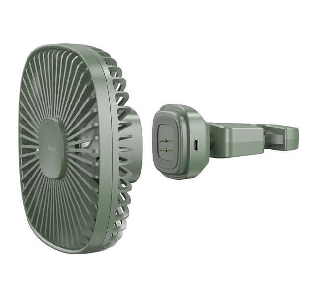 Vehicle mount car headrest Rear Back Seat Magnetic Adjustable Cooling Fan