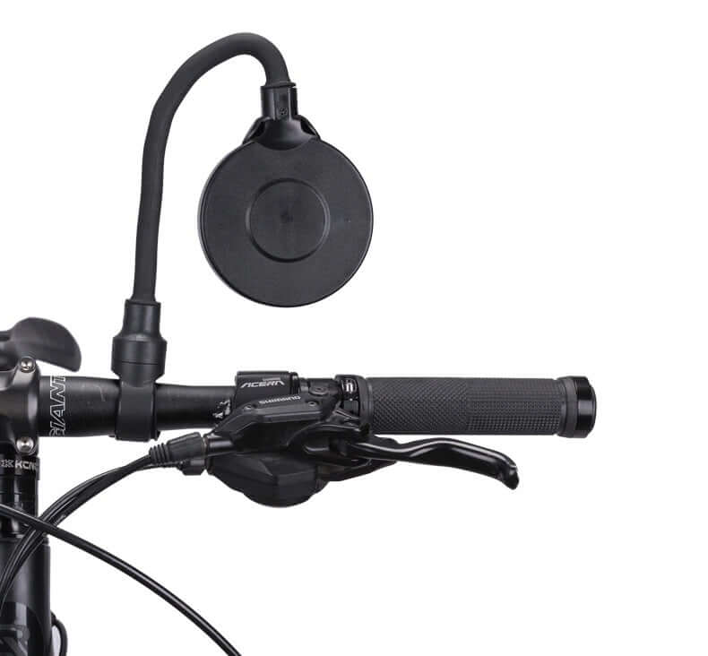 Cycling Bicycle Handlebar Mount Safe Rear View Mirror 360° Rotatable Angle 1 Pcs