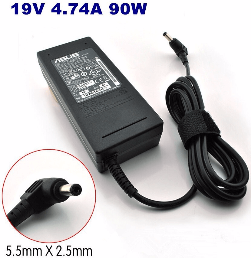 ASUS 90W 19V 4.74A 5.5X2.5mm f80 k53 k55 q550 x55 x54 Adapter