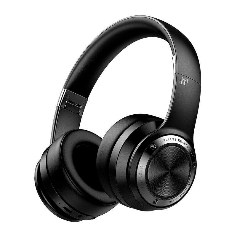 Wireless Headphones Bluetooth 5.0 Headset 40H Play time Touch Control Stereo with Mic Support TF for phone PC