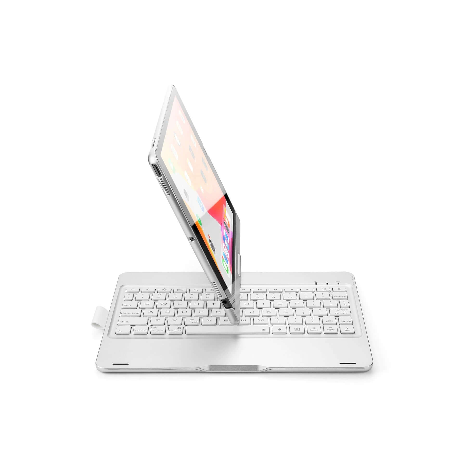 iPad 10.2 inch 7th 8th 9th 10.5" Air 3 Bluetooth Keyboard 360° Rotatable 7 Colors Backlit