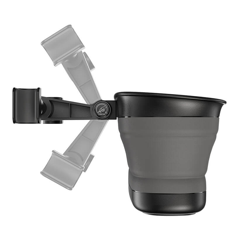 Car Back Seat storage box water Cup Mobile holder foldable With Mirror