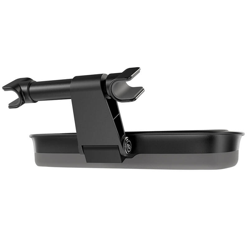 Car Back Seat storage box water Cup Mobile holder foldable With Mirror