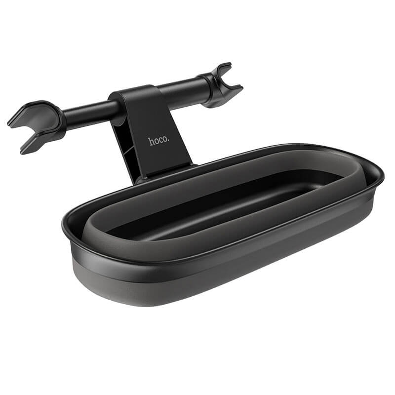 Car Back Seat storage box water Cup Mobile holder foldable With Mirror